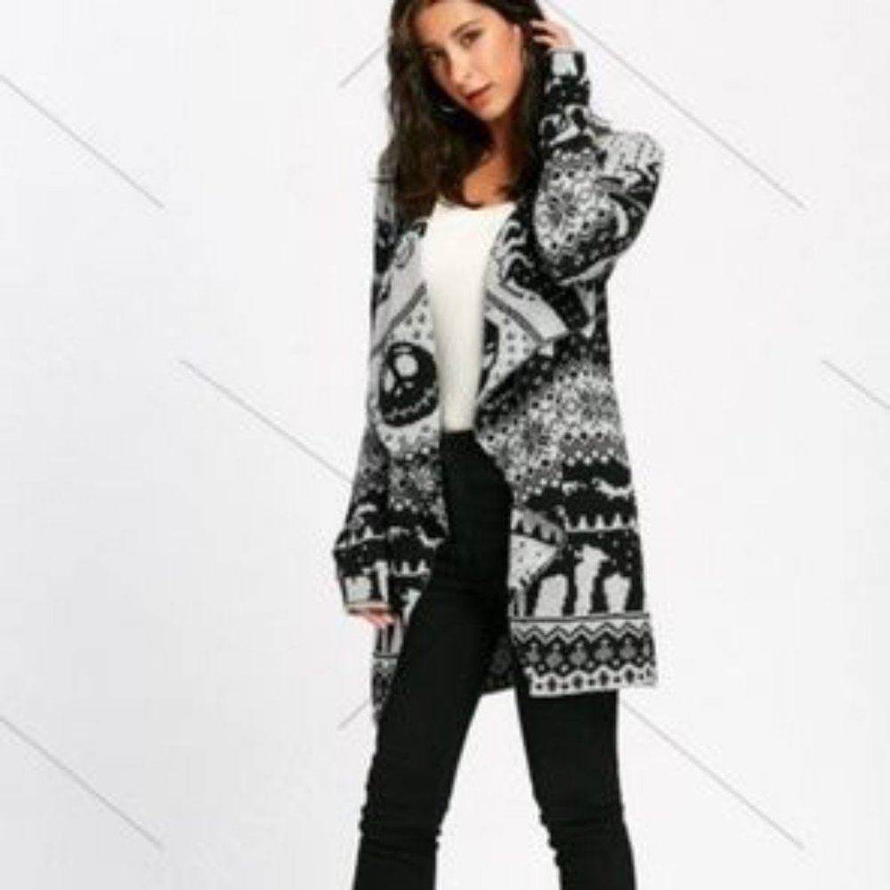 "The Nightmare Before Christmas" Jack Skellington Cardigan - Picture 4 of 5